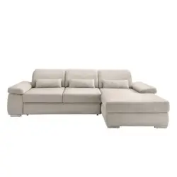 Ecksofa Milian Beige, S: 295x188 Cm