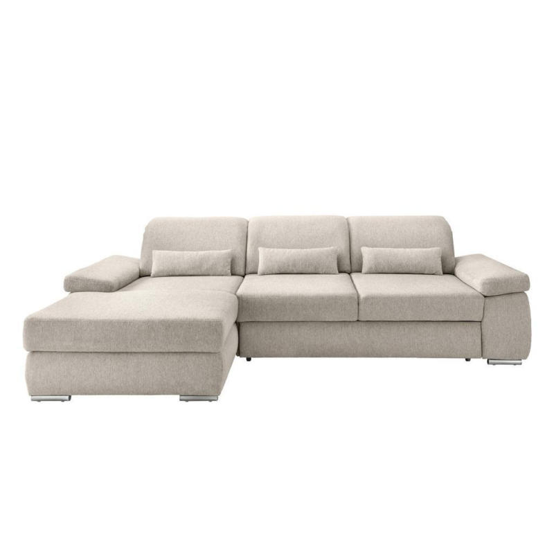 Ecksofa Milian Beige, S: 188x295 Cm