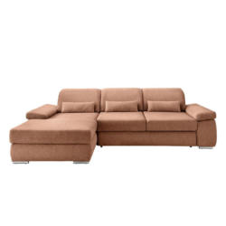 Ecksofa Milian Koralle, S: 188x295 Cm