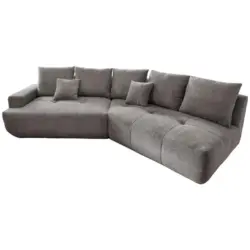 Big Sofa Fertilia Bouclé Anthrazit, B: 323 Cm
