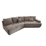 Möbelix Big Sofa Fertilia Bouclé Taupe, B: 323 Cm