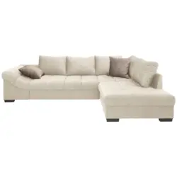 Eckschlafsofa Alvito Beige, S: 298x202 cm