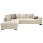 M&ouml;belix Eckschlafsofa Alvito Beige, S: 202x298 cm