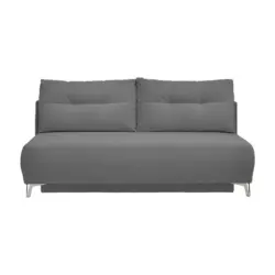 Schlafsofa Ari Grau Cord, B: 198 cm