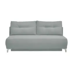 Schlafsofa Ari Hellblau Cord, B: 198 cm