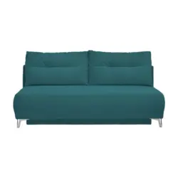 Schlafsofa Ari Petrol Cord, B: 198 cm