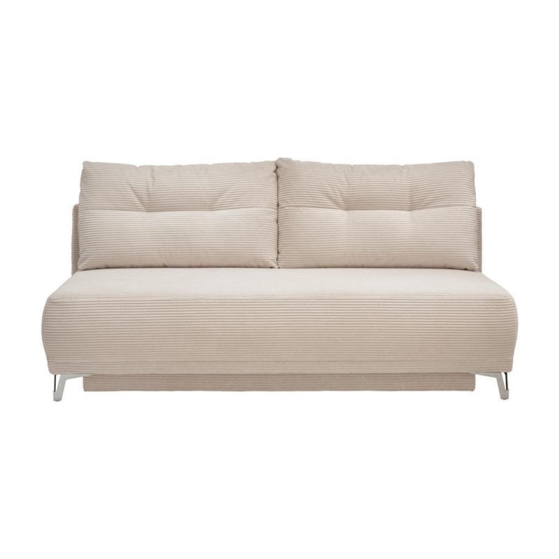 Schlafsofa Ari Beige Cord, B: 198 cm