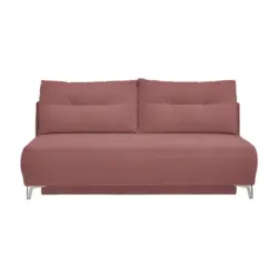 Schlafsofa Ari Rot Koralle Cord, B: 198 cm