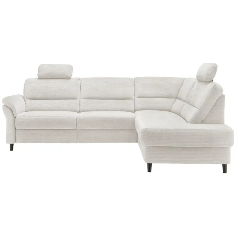 Ecksofa Cavoli Creme Relaxfunktion S: 266x190 Cm