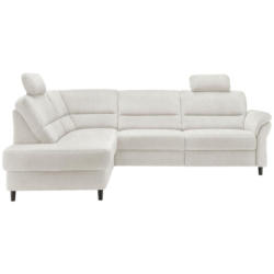 Ecksofa Cavoli Creme Relaxfunktion S: 190x266cm