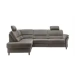 Möbelix Ecksofa Cavoli Graubraun Relaxfunktion S: 190x266 Cm