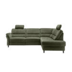 Möbelix Ecksofa Cavoli Olivgrün Relaxfunktion S: 266x190 Cm