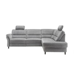 Ecksofa Cavoli Grau Relaxfunktion S: 266x190 Cm