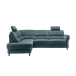 Möbelix Ecksofa Cavoli Blau Relaxfunktion S: 190x266 Cm