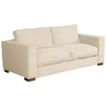 M&ouml;belix Schlafsofa Texas Creme Cord, B: 203 cm
