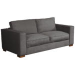 Möbelix Schlafsofa Texas Grau Cord, B: 203 cm