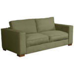 Möbelix Schlafsofa Texas Grün Cord, B: 203 cm