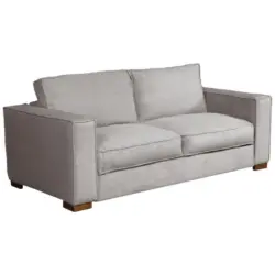Schlafsofa Texas Hellgrau Cord, B: 203 cm