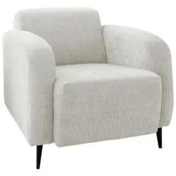 Polstersessel Mit Armlehnen Marone, Creme, B: 85 Cm