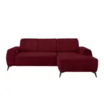 Möbelix Ecksofa Mit Usb-anschluss Sano, Bordeaux, S: 258x180 Cm