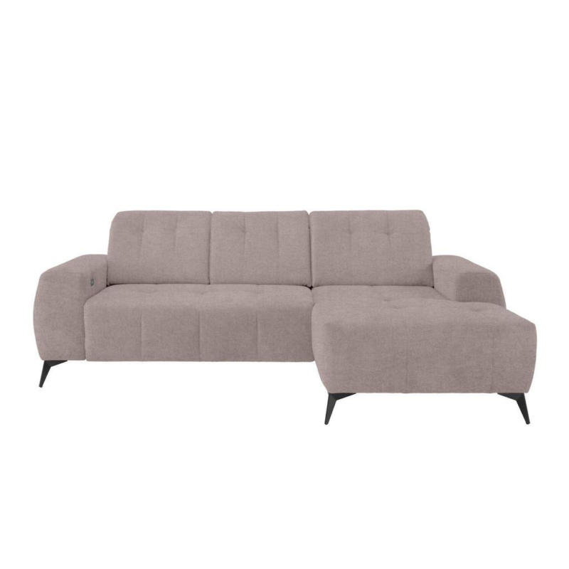 Ecksofa Mit Usb Anschluss Sano, Taupe, S: 258x180 Cm