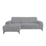 Möbelix Ecksofa Mit Usb Anschluss Sano, Hellgrau, S: 180x258 Cm
