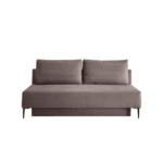 Möbelix Schlafsofa Petri Graubraun Cord, Rücken Echt B: 198 Cm