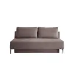 Möbelix Schlafsofa Petri Graubraun Cord, Rücken Echt B: 198 cm
