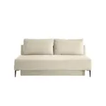 Möbelix Schlafsofa Petri Beige Cord, Rücken Echt B: 198 cm