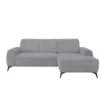 Möbelix Ecksofa Mit Usb Anschluss Sano, Hellgrau, S: 258x180 Cm