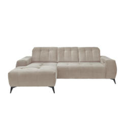 Ecksofa Mit Usb Anschluss Sano, Beige, S: 180x258 Cm