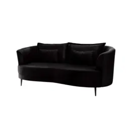 3-sitzer-sofa Pistaccio Velours, Rücken Echt B: 209 Cm