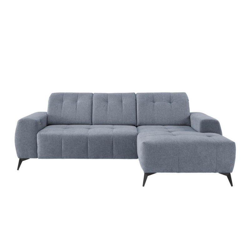 Ecksofa Mit Usb Anschluss Sano, Hellblau, S: 258x180 Cm