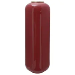 Bodenvase Art Deco Goldfarben Koralle, D: 24 cm