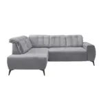 Möbelix Ecksofa Mit Usb Anschluss Sano, Hellgrau, S: 200x261 Cm