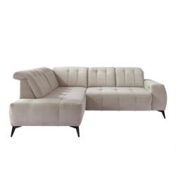 Ecksofa Mit Usb Anschluss Sano, Beige, S: 200x261 Cm