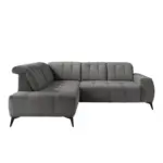 M&ouml;belix Ecksofa Mit Usb Anschluss Sano, Grau, S: 200x261 Cm