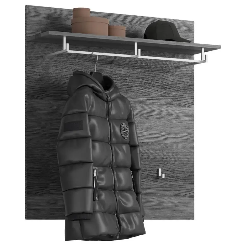 Garderobenpaneel Scout Rauchsilber B: 90 Cm