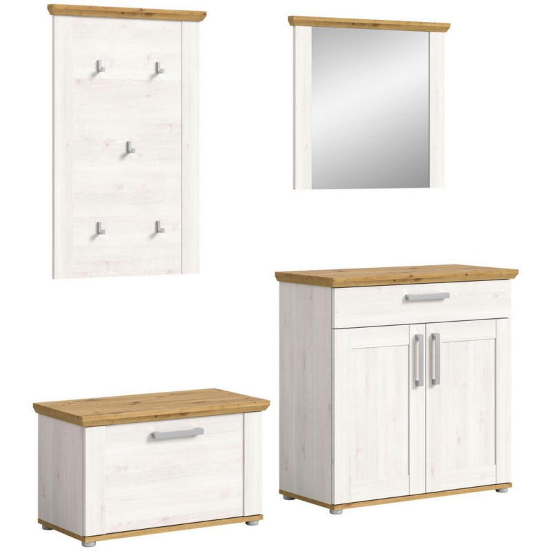 Garderobe Verona 4-teilig Lärche B: 183 Cm