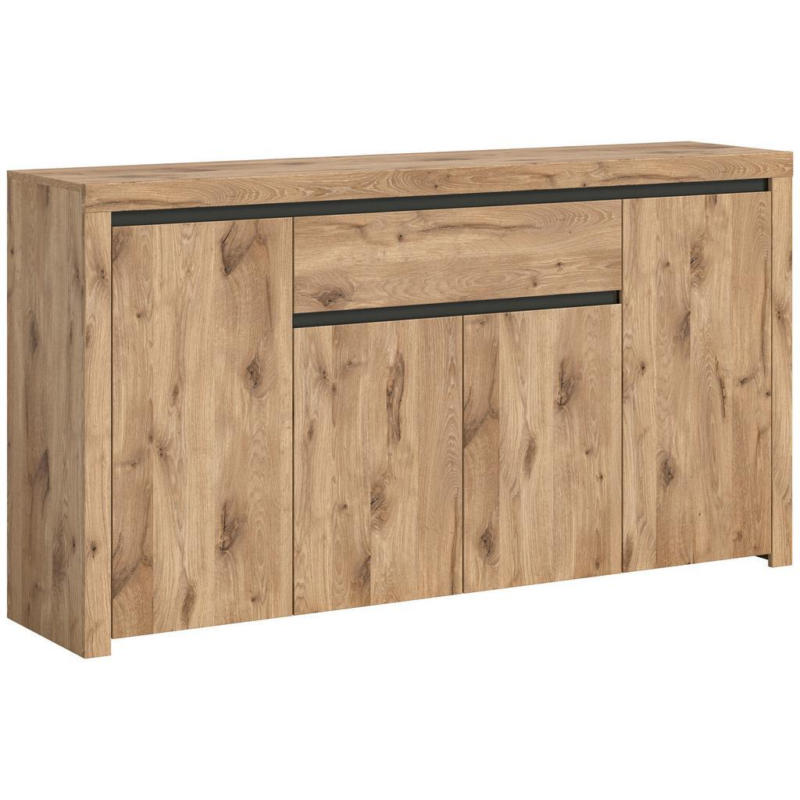 Sideboard Woody Nox Oak B: 170 Cm