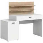 Möbelix Schreibtisch Match Sonoma Eiche/weiß L: 130 Cm