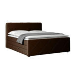 Möbelix Boxspringbett Cordoba Braun Inkl.bettkasten, L: 180 Cm