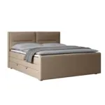 Möbelix Boxspringbett Kyoto Beige Inkl.bettkasten, L: 180 Cm