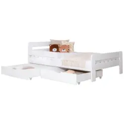 Bett Bennet Weiß Inkl. Zubehör,120x200 Cm