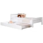 M&ouml;belix Bett Bennet Wei&szlig; inkl. Zubeh&ouml;r, 90x200 cm