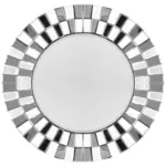 M&ouml;belix Wandspiegel Horus Silberfarben, 80x80 cm