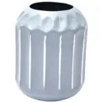 Möbelix Vase Wanda Grau, 12x18 cm