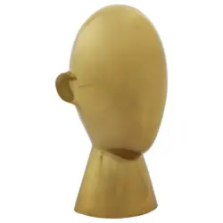 Skulptur Phantom Goldfarben, 11x22 cm