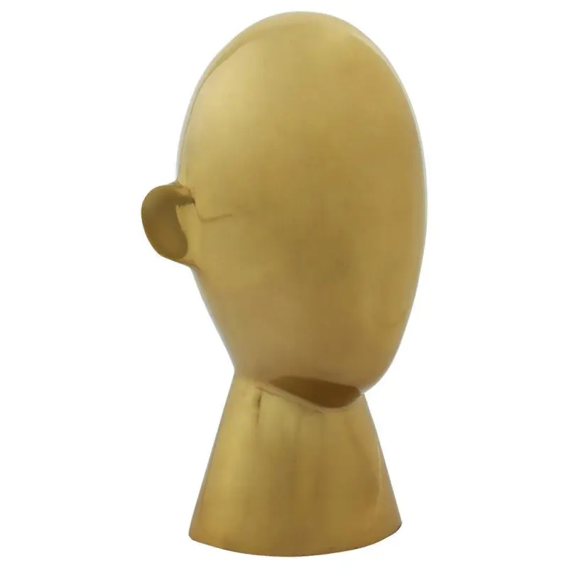 Skulptur Phantom Goldfarben, 11x22 cm