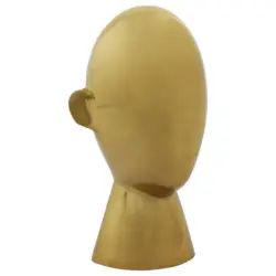 Skulptur Phantom Goldfarben, 15x28 cm